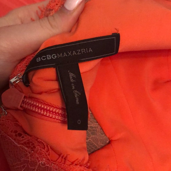 BCBG Orange Ball Gown - Picture 7 of 7